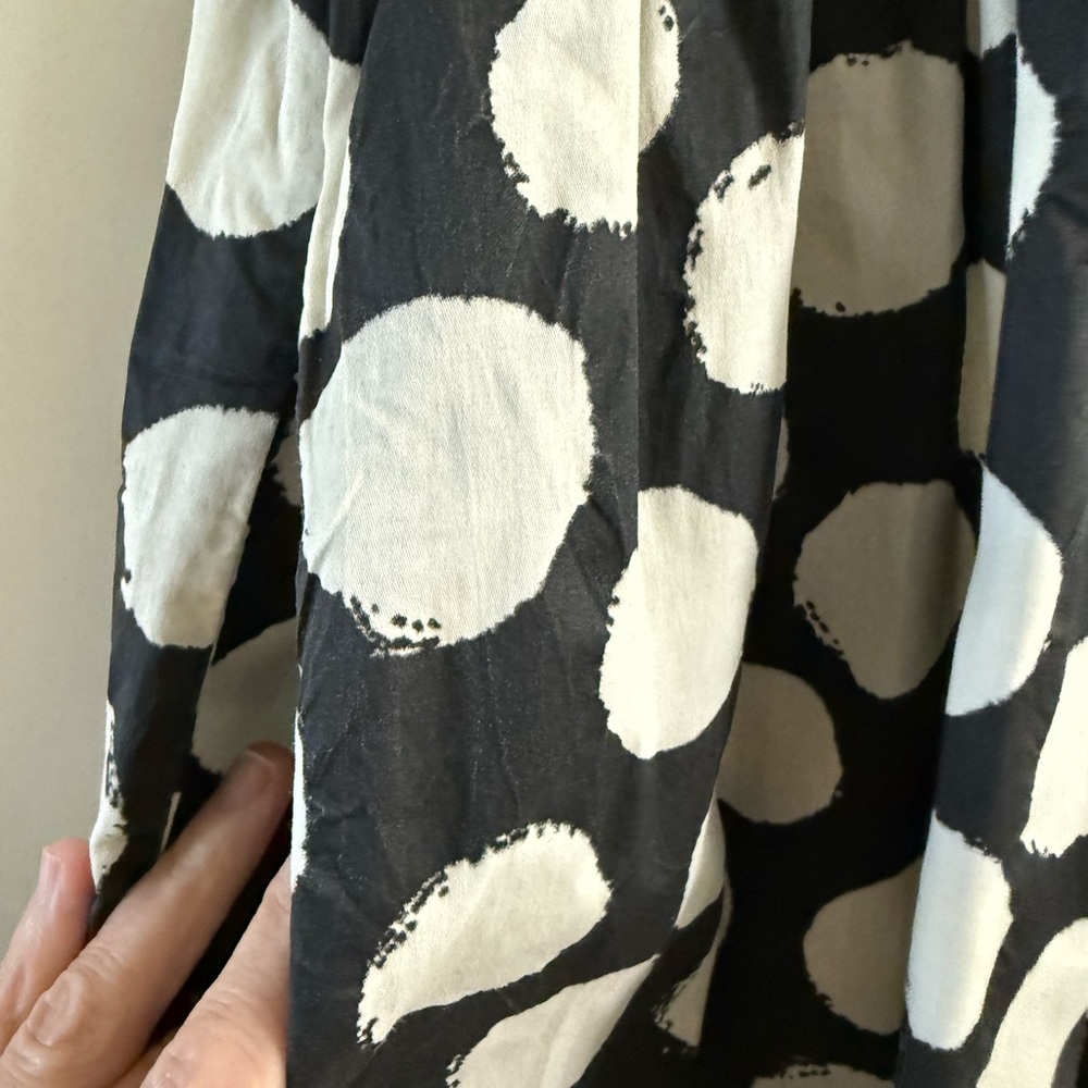 Sea New York Arline polka dot smocked dress POCKETS - Picture 5 of 10